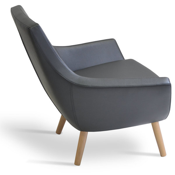 sohoConcept Rebecca Wood Lounge Chair Wayfair